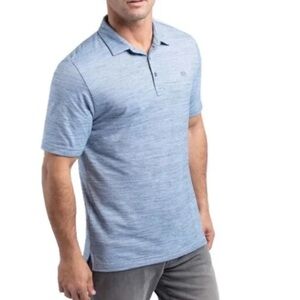 Travis Matthew Flying Tortilla  Gray Athletic Golf  polo shirt Size M